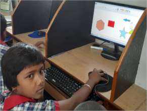 File Picture- Rikta* in Computer Class