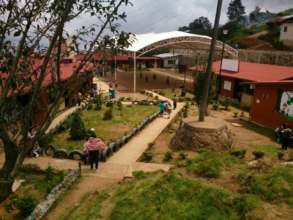 View from one of the participating schools