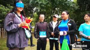 Visually impaired trainer