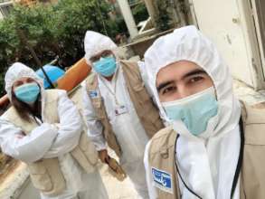Insan's team in the field