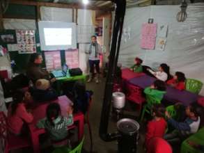 PSS session with high risk children