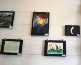 Artwork by young refugees