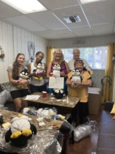 Our crisis penguin crew for Rob elementary school