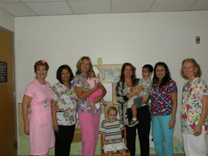 some of the nurses and our adoptive infants & children