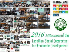 LSEED Milestones for 2016
