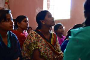 Youth Trainees at the Srimula PHC in lecture