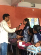 Prasanta giving a lecture on the PC&PNDT Act