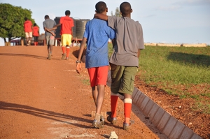 Students enjoying after-school sports