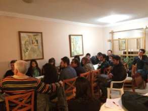 workshop with scholarship holders dated 2016.12.03