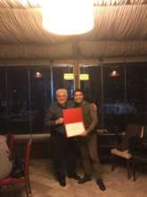 Mr.Kaya was scholarshipholder last year ,now donor