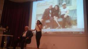 Miss Cansu shared her experiences with audiences
