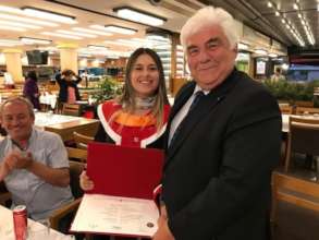 Miss Tugce had her diploma