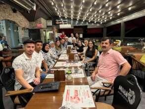 DINNER WITH GRADUATES & THEIR FAMILIES