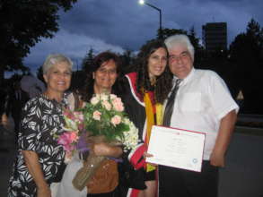 AYSEGUL ONAL,HER MOTHER,MRS & MR AYGUNDUZ