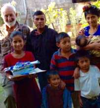 Maya Ixil Chajul Scholar receives school supplies