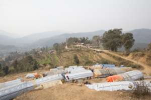 Damgade, one of 5 communities we work in.