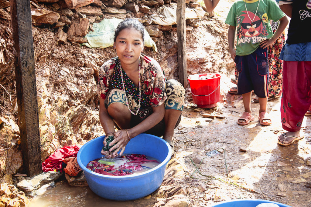 Outreach for Women and Girls in Post-Quake Nepal