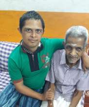 Children spending time with the aged1