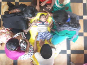 Our newest entrant - Aravind (seven months old)