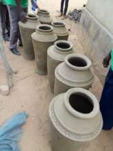 Nadi pots prepared by women