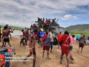 Flood damaged houses