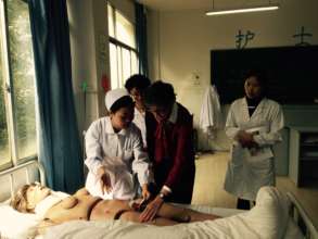 Dr. Martha Tanicala and ANI staff and students