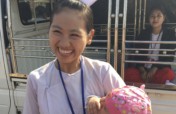 Provide books for 64 nursing students in Myanmar