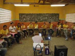 School classroom where our lessons take place