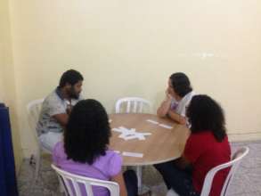 Outdoors Class about Social Entrepreneurship
