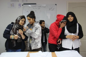 Creative workshops for the refugees 1