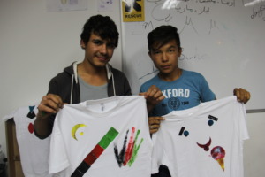 Creative workshops for the refugees 2