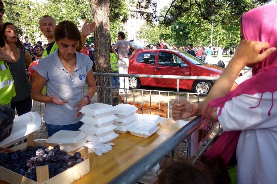 Provide food for the Middle East refugees