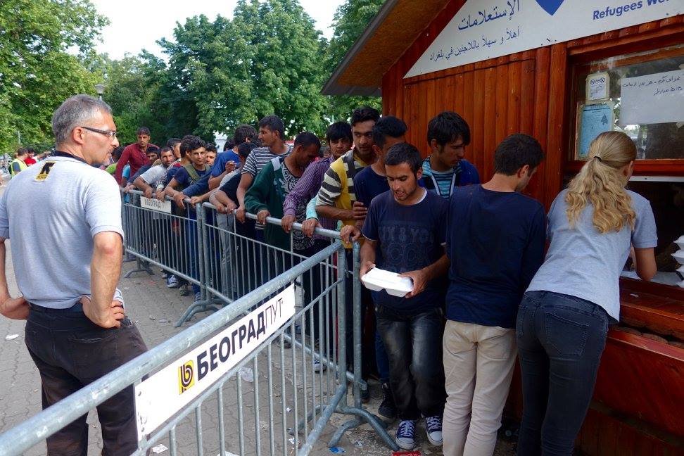 Provide food for the Middle East refugees