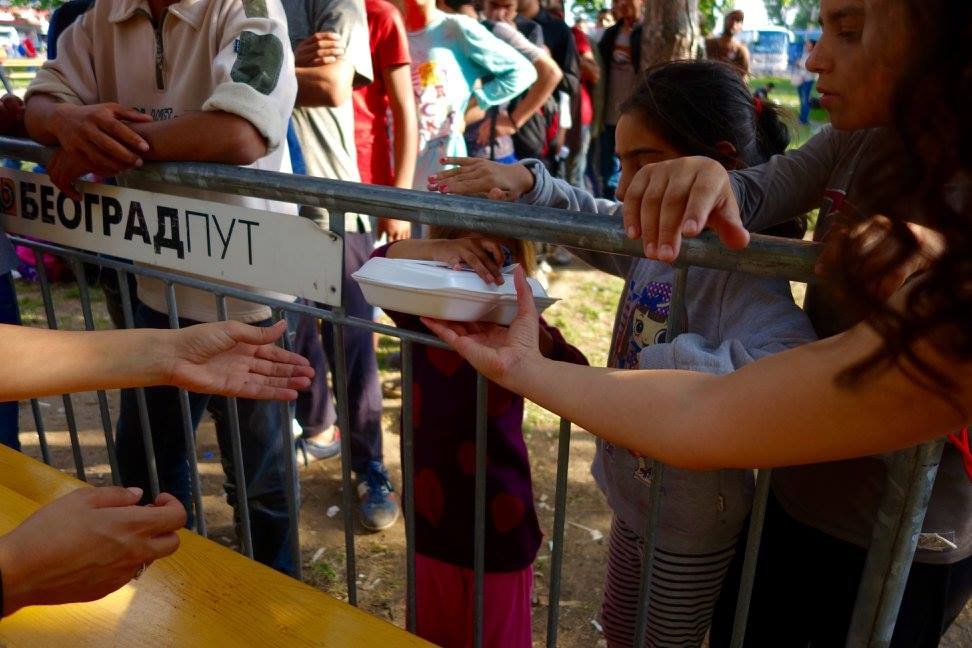 Provide food for the Middle East refugees