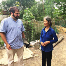 Peace Fellow Jacob purchased a cow for An's family