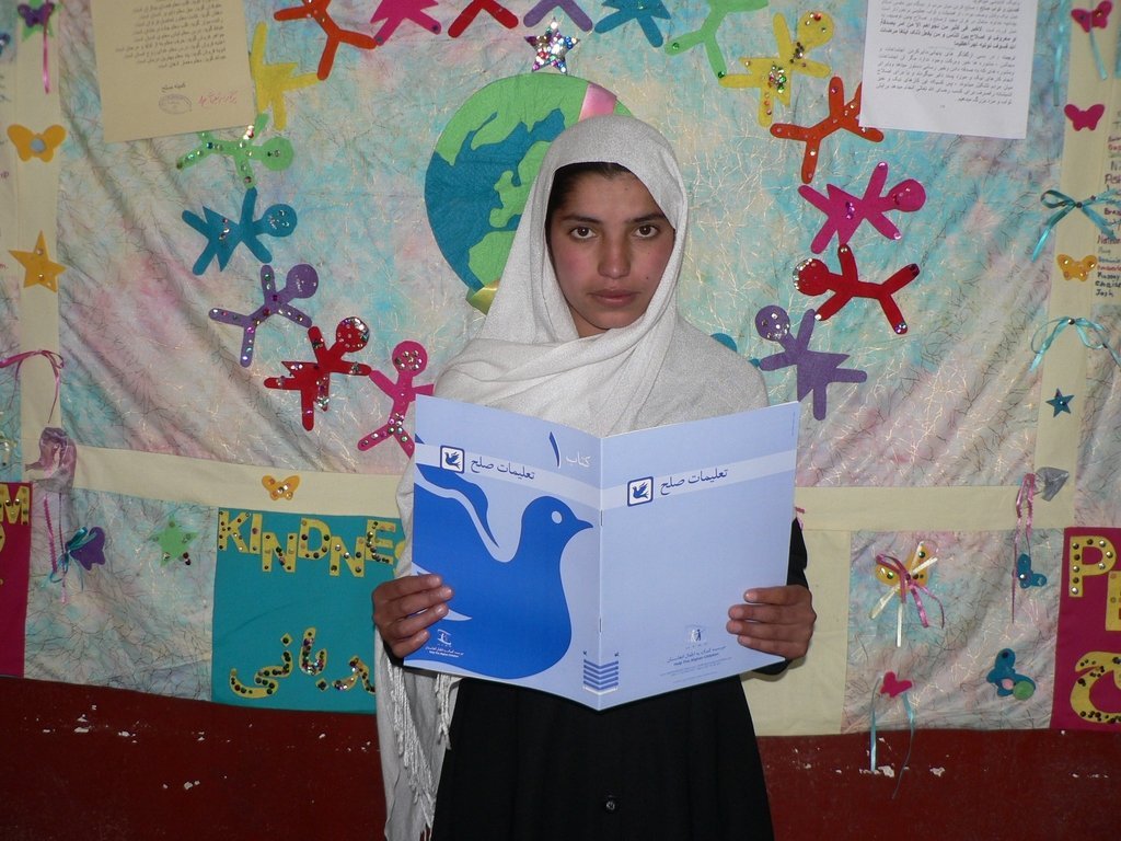 Stop extremism. Teach Afghan kids to embrace peace