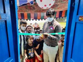 Inauguration by the Collector