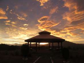 Dawn over the workshop