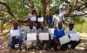 Proud community forest guards