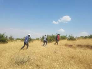 Visiting a site in Machakel in Amhara, Ethiopia