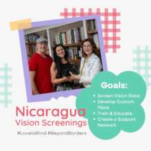 Vision Screenings in Nicaragua!