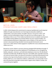 Strengthening Hope and Resilience