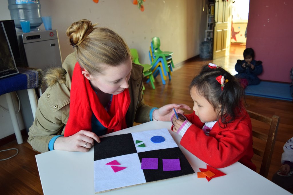 Education for Blind Chinese Orphans