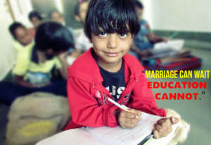Marriage can wait, Education cannot