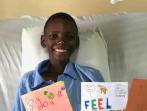 J. Frank seven days after surgery