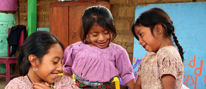 Indigenous girls with the oppourtunity to learn