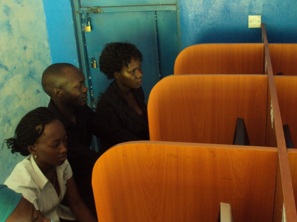 A copier for a youth computer center in Uganda