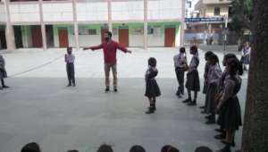 Sports workshop at Primary School