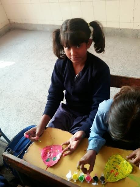 Leaf Painting Workshop