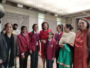 Apne Aap Girls meet Queen of Sweden